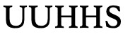 The Unitarian Universalist History and Heritage Society (UUHHS) Logo